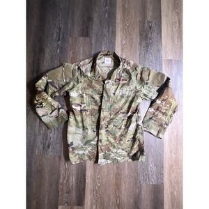 US Army OCP Multicam Combat Uniform Coat Mens Medium Regular Green Good Ripstop